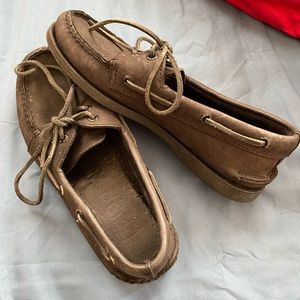 Black Leather Sperry’s